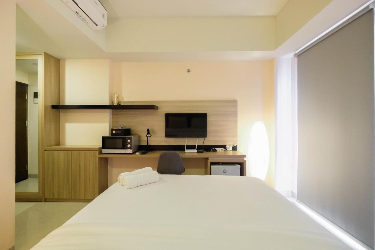 Fully Furnished Studio No Kitchen Apartment At Mustika Golf Residence By Travelio チカラン エクステリア 写真